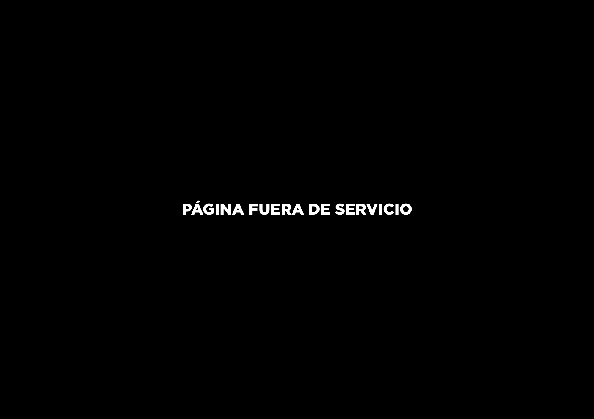 Imagen fuera de servicio